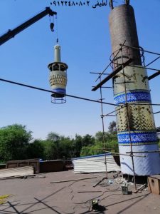 ساخت گنبد و گلدسته فولاد خوزستان