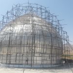 ساخت گنبد در تبریز مسجد جامع آذرشهر