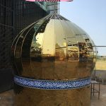 گنبد فلزی و گلدسته فلزی