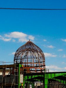 ساخت اسکلت گنبد