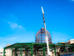 پروژه ساخت گنبد مدل مسجد النبی