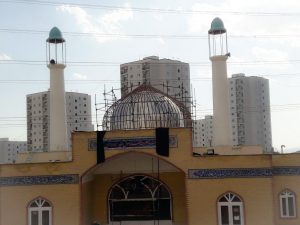 گنبد و گلدسته فلزی