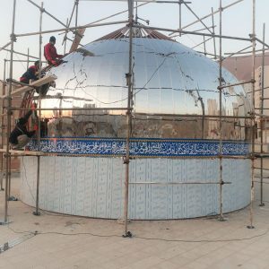 ساخت گنبد در مسکن مهر