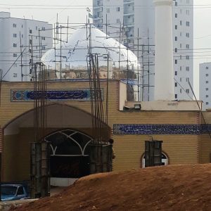 ساخت گنبد در دماوند